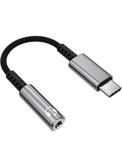 إيروريكس محول مقبس سماعة الرأس USB Type C Male إلى 3.5 مم كابل محول صوت رقمي DAC Decoder Chip محول كابل دونجل صوتي متوافق مع المزيد من أجهزة Type C  - Image 1