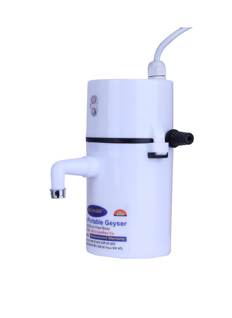 ORZINPRO ORZINPRO Auto Cut Off Portable Instant Water HeaterGeyser for Kitchen Bathroom Office Restaurant Saloon Parlor r  - Image 4