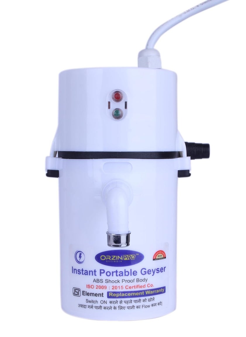ORZINPRO ORZINPRO Auto Cut Off Portable Instant Water HeaterGeyser for Kitchen Bathroom Office Restaurant Saloon Parlor r  - Image 3