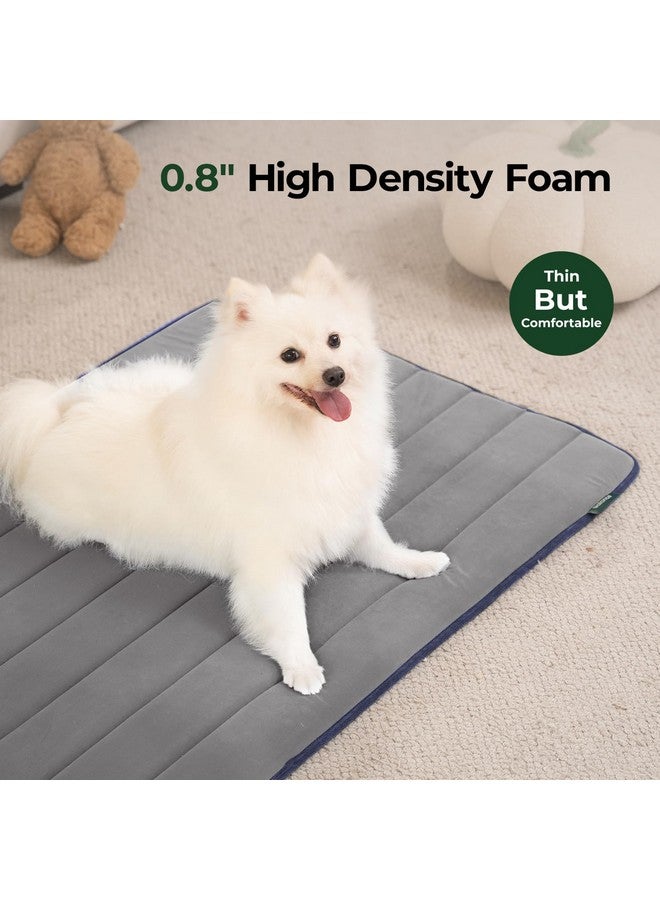 بالنس وسادة قفص الكلاب BALANCE، وسادة قفص إسفنجية للكلاب، سرير للحيوانات الأليفة قابل للغسل ومقاوم للماء، حصيرة قفص مسطحة للكلاب الكبيرة جدًا - Image 3