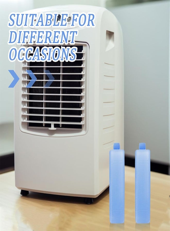 ياردوي، 12 قطعة من أكياس الثلج الكريستالية، قابلة لإعادة الاستخدام، لحفظ الطعام في المجمد، تبريد سريع، 6.57 بوصة - Image 2