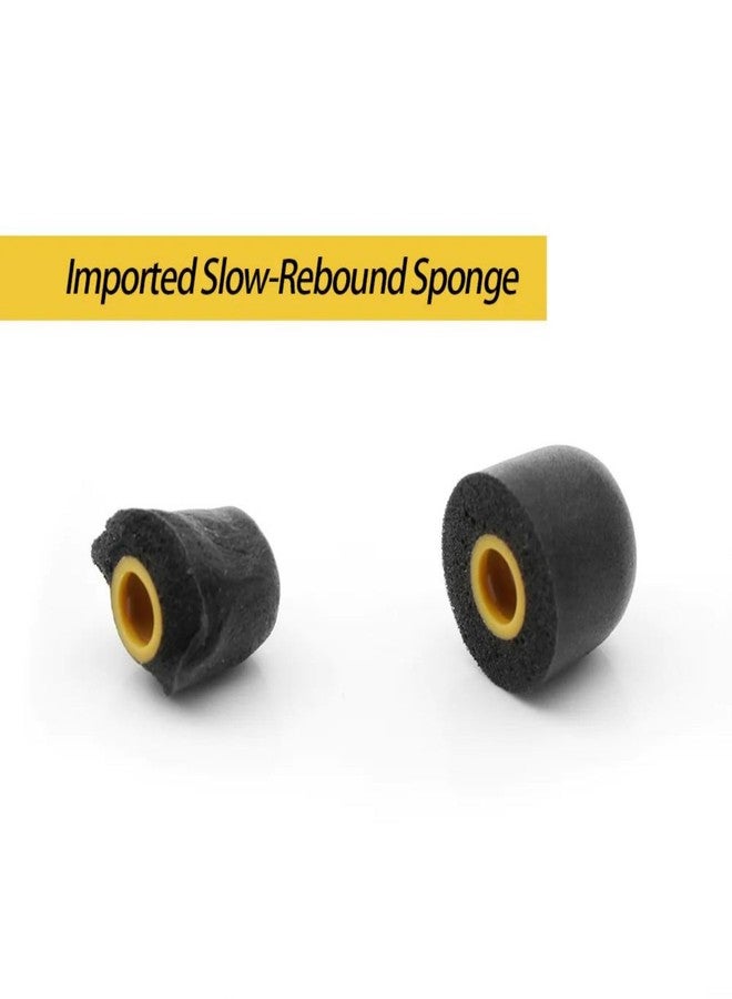 Linsoul Tripowin TP45 Spiral Groove Memory Foam Eartips, 2 Pairs in Ear Monitor Ear Plugs Suitable for 4.5mm-6.5mm Earphone Nozzle (M) - Image 4