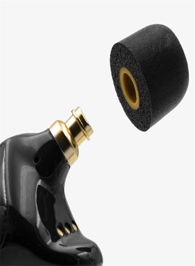 Linsoul Tripowin TP45 Spiral Groove Memory Foam Eartips, 2 Pairs in Ear Monitor Ear Plugs Suitable for 4.5mm-6.5mm Earphone Nozzle (M) - Image 3