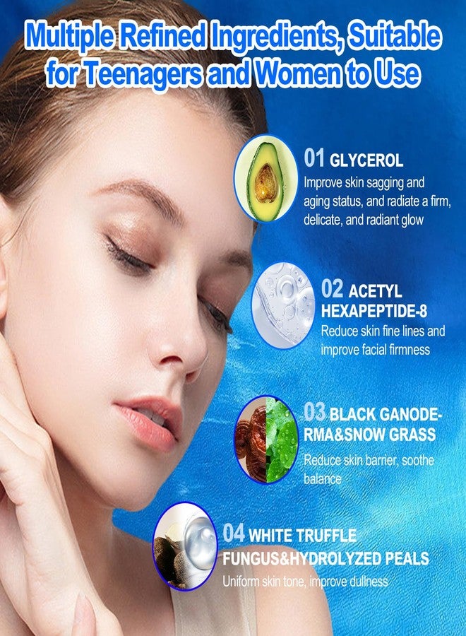 OKADY مجموعة العناية بالبشرة O'KADY مجموعة تجميل متجددة فاخرة مكونة من 8 قطع مجموعة العناية بالبشرة هدايا العناية بالبشرة للفتيات المراهقات، مجموعة الوجه، مجموعات تدليل للهدايا للنساء، مجموعات العناية بالبشرة ليوم عيد الحب - Image 2