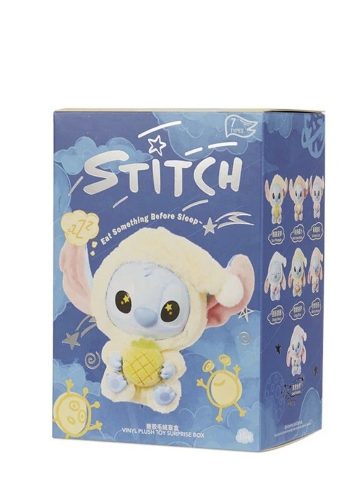 Stitch Eat Something Before Sleep Series Vinyl Figure Blind Box One Piece - Image 1