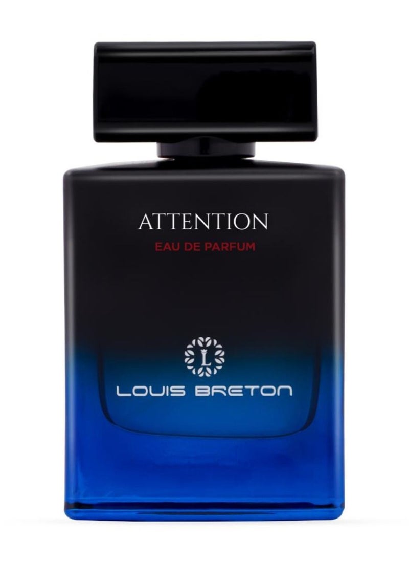 LOUIS BRETON Louis Breton Attention Eau De Parfum Fragrance For Men EDP 100ML Inspired by Hugo Boss Bottled Unlimited  - Image 1
