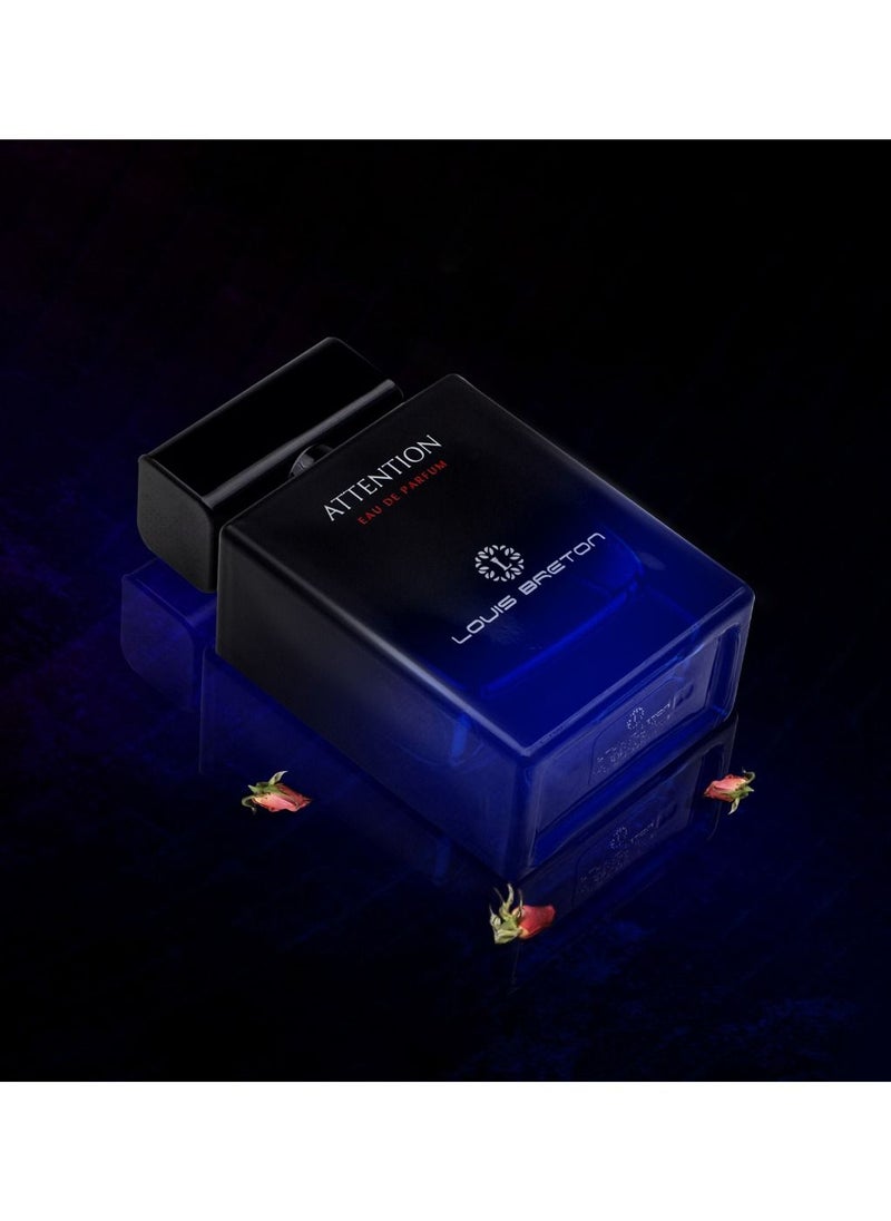 LOUIS BRETON Louis Breton Attention Eau De Parfum Fragrance For Men EDP 100ML Inspired by Hugo Boss Bottled Unlimited  - Image 3