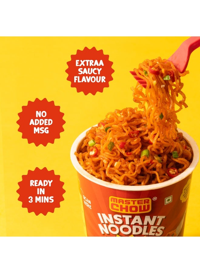 ماستر تشو نودلز ماستر تشاو سريعة التحضير بنكهة الفلفل الحار والثوم 100 غرام - Image 4