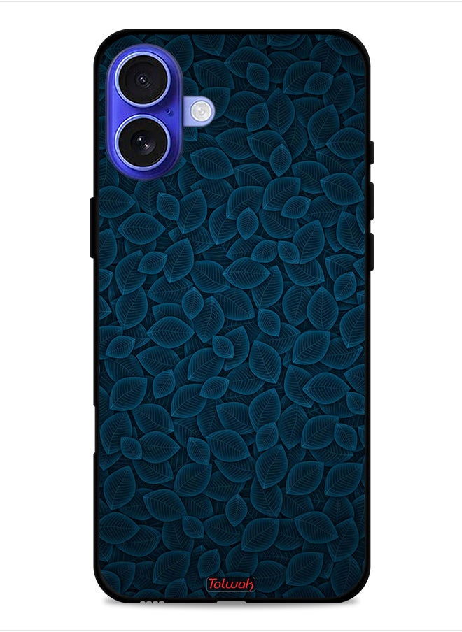 Tolwak - Apple iPhone 16 Plus Protective Case Cover Digital Art Leaves Pattern - Image 1