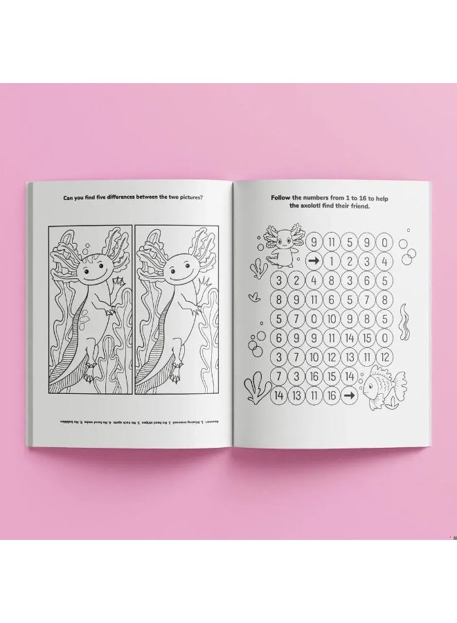 Hinkler Axolotls & Friends Creative Colouring Kit HBM00793 - Image 3