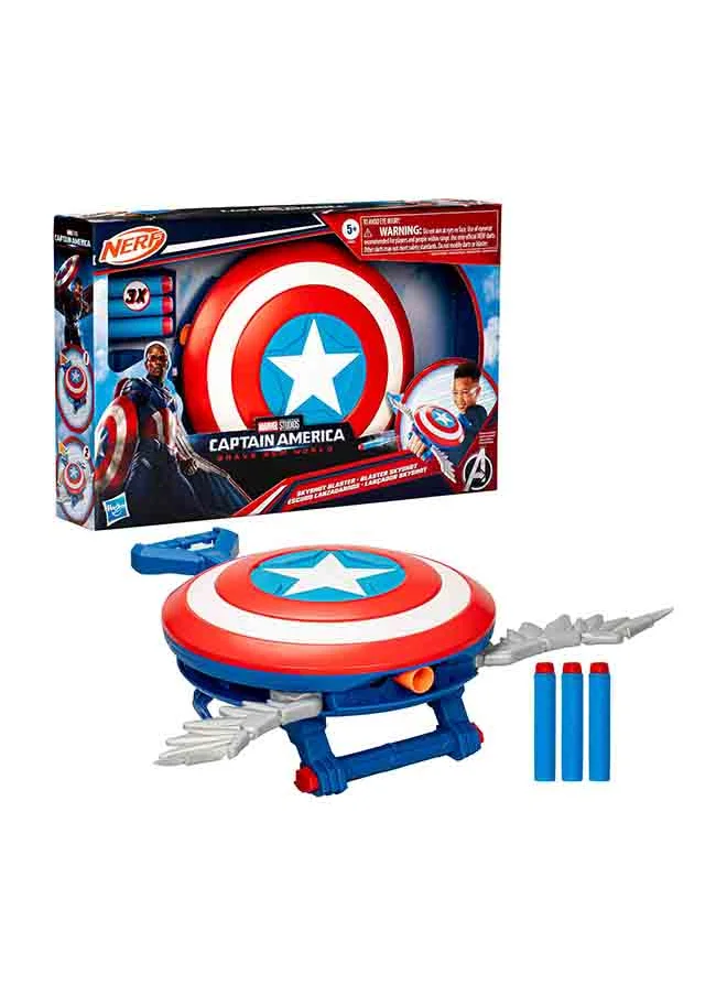 مارفل Marvel Studios Captain America Brave New World NERF Skyshot Blaster