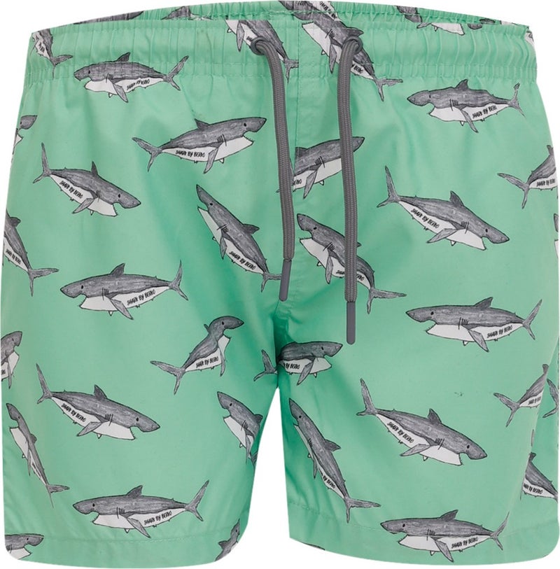 Slipstop BERKO MINT JUNIOR SHORT Green Boy's Swim Shorts  - Image 1