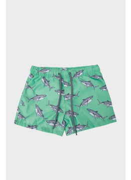 Slipstop Berko Mint Junior Boy Shorts Swimsuit SM22120203  - Image 1
