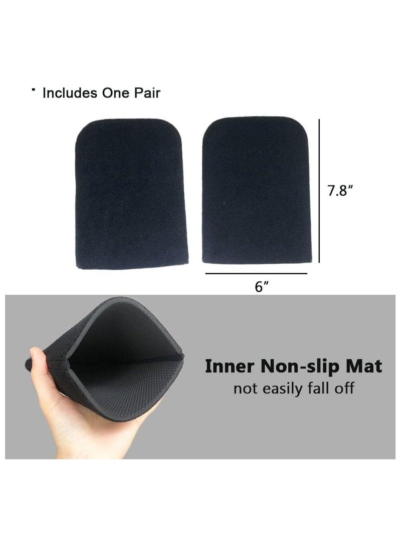 general Elderly Wheelchair Footrest Cover Non-Slip Footboard Protective Pad Soft Leg Guard to Prevent Scratches on Feet and Footrest - Image 4