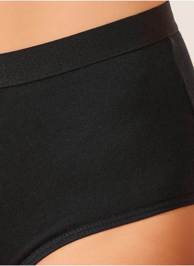 Styli Pack of 3 - Solid Full Briefs  - Image 3