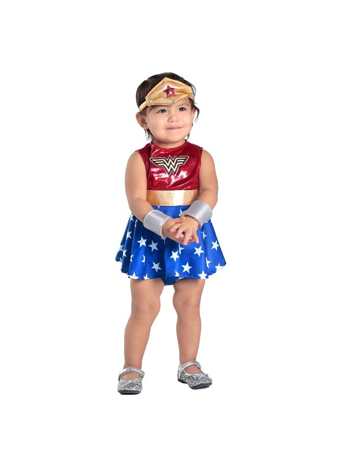 RUBIE'S Newborn Wonder Woman Kids' Costume (6-12 Months) 