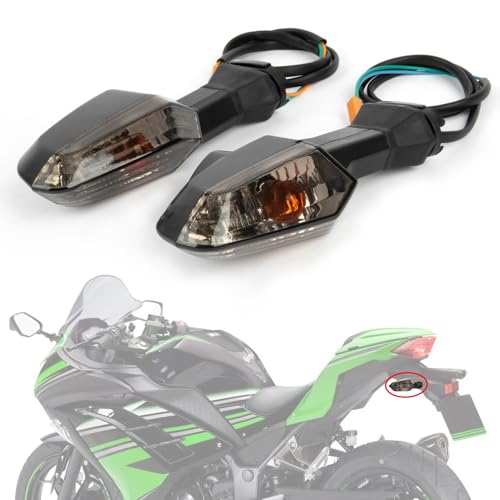 psler Front Rear Turn Signal Indicator Light Taillight for Ninja 650 ER-6F 2012-2016 for Ninja 300 EX300 2012-2016 and for Ninja 1000 2011-2017 - Image 1