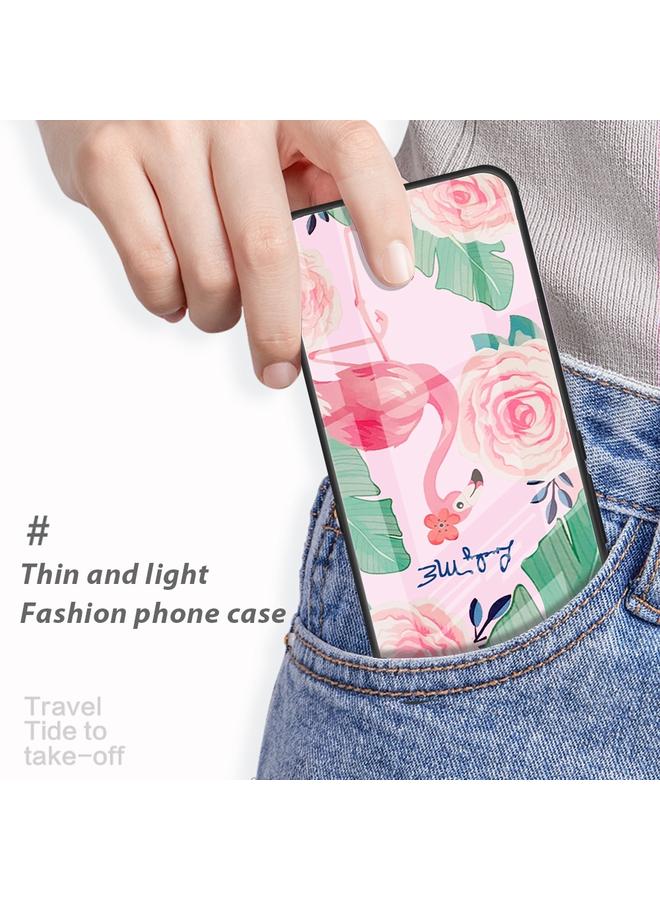 S-TOP Case For OPPO A1 Pro Colorful Painted Glass Phone Case - Image 5