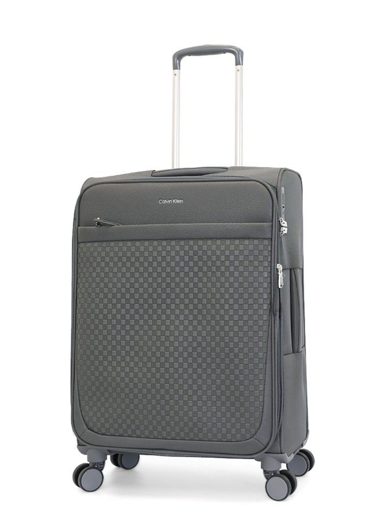 Calvin Klein 2-Piece Softshell Spinner Luggage Set | Lightweight, Flexible Packing for Smart Travelers - Image 2