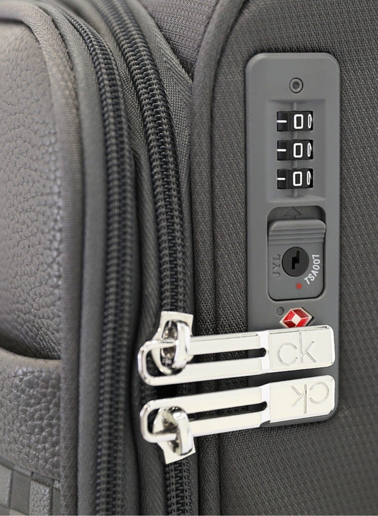 Calvin Klein 2-Piece Softshell Spinner Luggage Set | Lightweight, Flexible Packing for Smart Travelers - Image 5