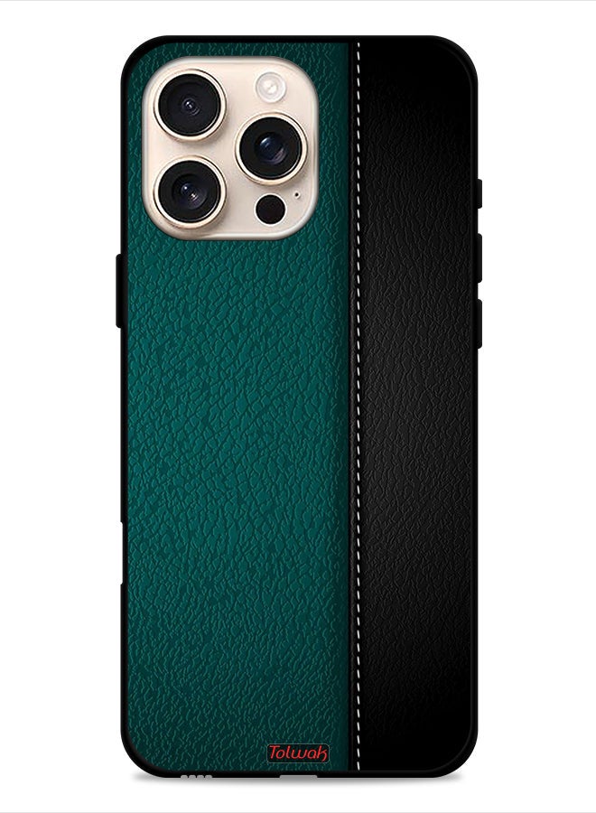 Tolwak Apple iPhone 16 Pro Protective Case Cover Leather Pattern - Image 1