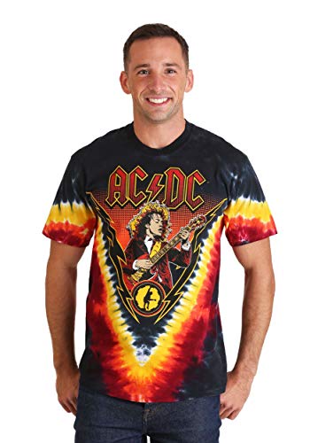 Liquid Blue mens Angus Lightning T-shirt T Shirt, Tie Dye, X-Large US - Image 4