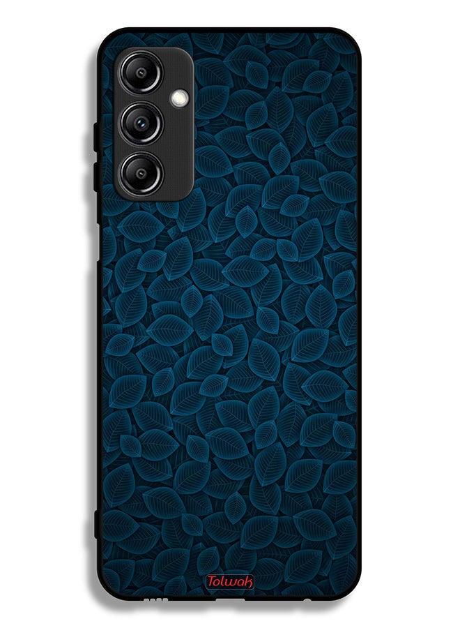 Tolwak Samsung Galaxy A14 5G Protective Case Cover Digital Art Leaves Pattern - Image 1