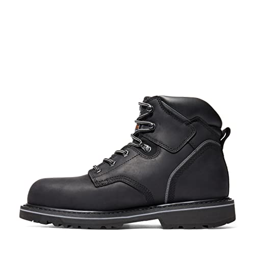 Timberland PRO Men's Pit Boss 6 Inch Steel Safety Toe Industrial Work Boot, Black, 11 W - Image 2