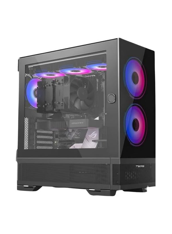 تويستيد مايندز حاسوب ألعاب مكتبي مينيماليست X5 بمعالج كور i5-14400F/ذاكرة RAM سعة 16GB DDR4/قرص SSD سعة 1TB/بطاقة رسومات Nvidia GeForce RTX 3050 سعة 6GB - Image 1