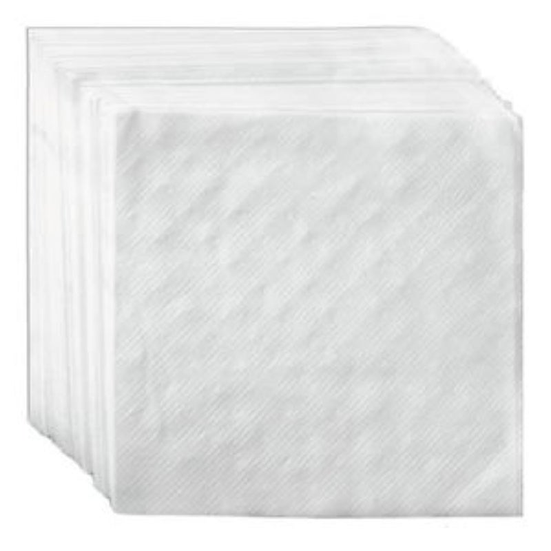 AmerCareRoyal 1Ply Beverage Napkins  45 x 45  For Restaurants Bars and Catering Bulk Disposable Cocktail Napkins White Pack of 4000