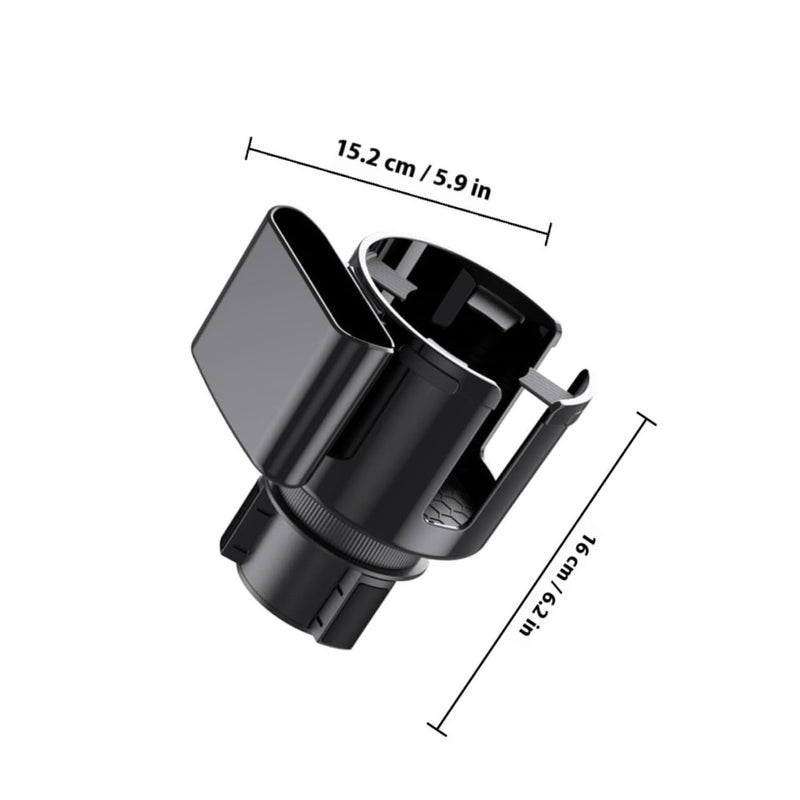 Car Cup Holder Organizer Plastic Universal Water Bottle Stand for Travel Daily - Image 3