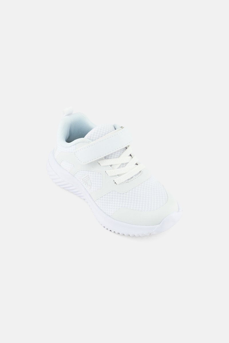 RBX Toddlers Boy Velcro Closure Shoes, White - Image 1
