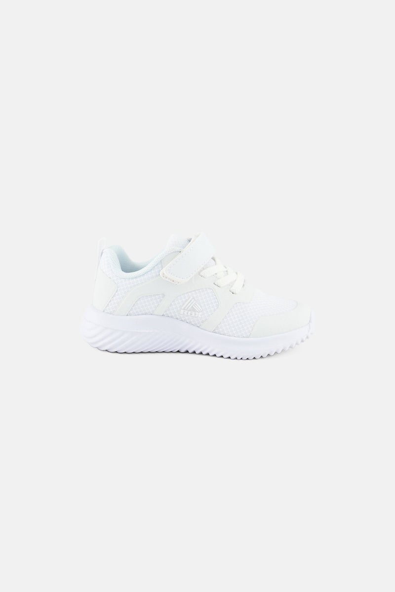 RBX Toddlers Boy Velcro Closure Shoes, White - Image 3