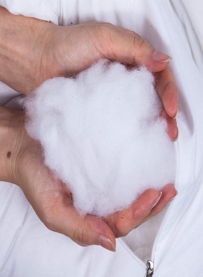 INSEN 64 Long Silk 7D Hollow Fiber Polyester Filling, Super Soft Cotton Filling, Best for Pillow Filling, Toy, Doll and Decoration.(1.1LB/Bag) - Image 3