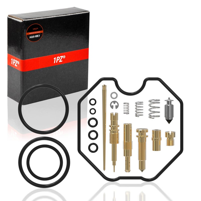 1PZ H25RK1 Carburetor Carb Rebuild Kit Replacement for Honda Recon TRX 250 TRX250ES TRX250EX TRX250TE TRX250TM 19972005