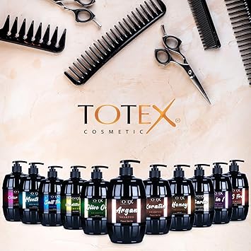 Totex Honey Hair Shampoo Scalp Sooting Honey Nourish Dry Damaged Hair 750 ml - Image 3