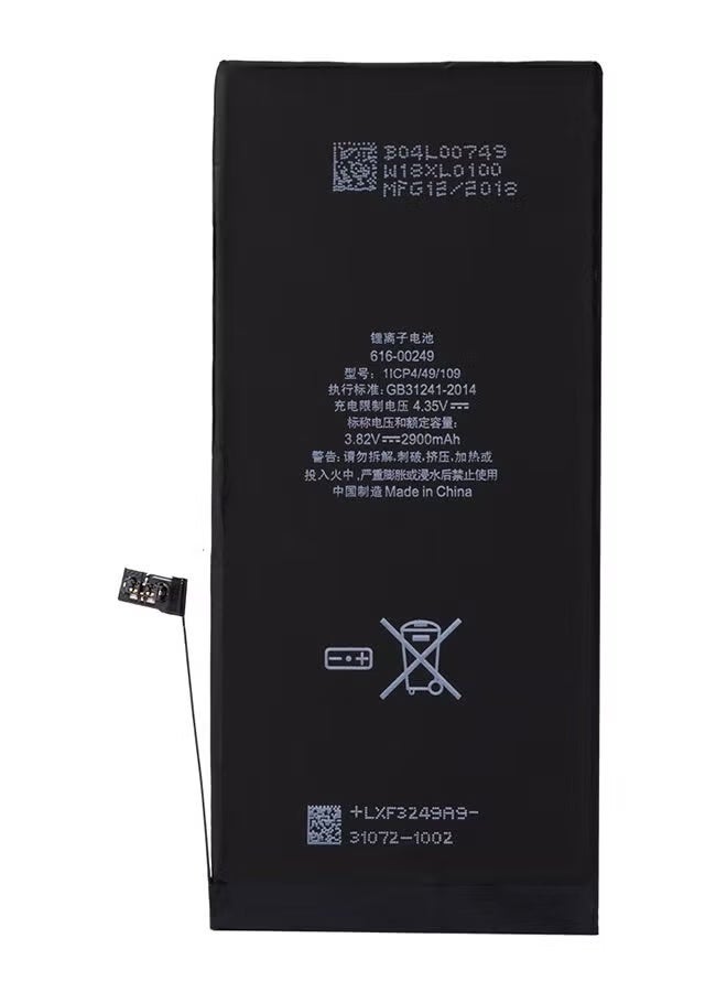 BOD Replacement Battery for iPhone 7 Plus – 2900mAh High-Capacity Li-ion Internal Battery | Safe Charging with Flex Cable | Compatible with iPhone 7 Plus A1661, A1784, A1785 – Black - Image 2