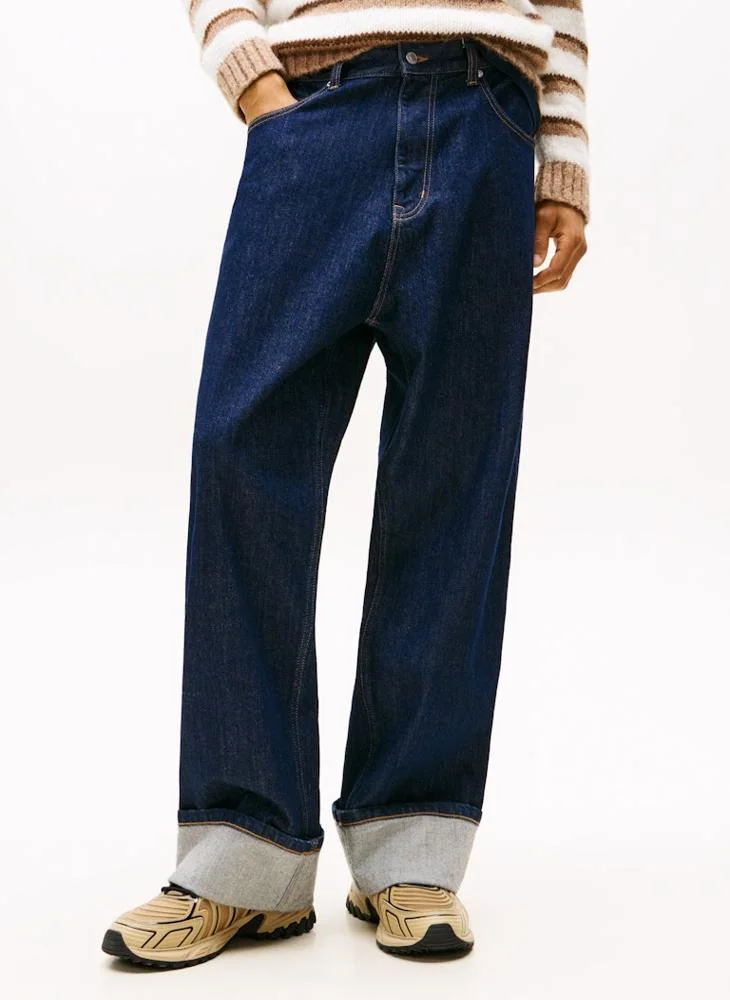 Theo Turn-Up Loose Jeans