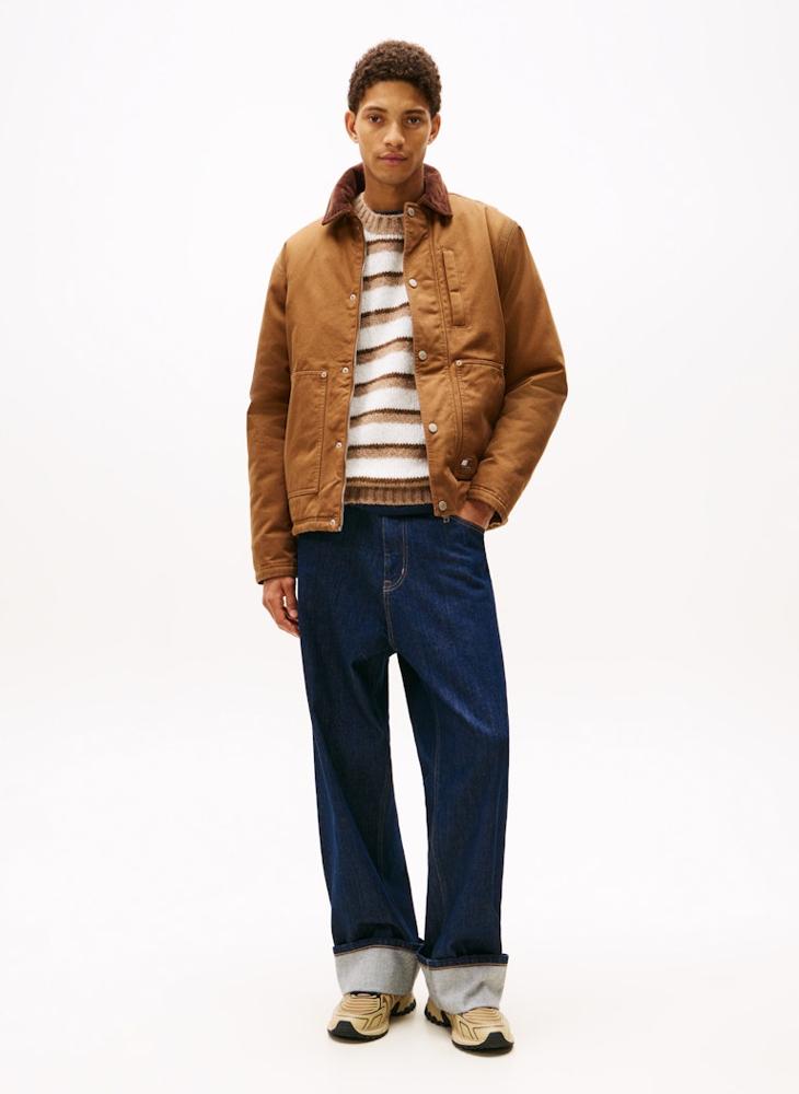 تومي جينز جينز واسع تيو تيرن أب - Image 4