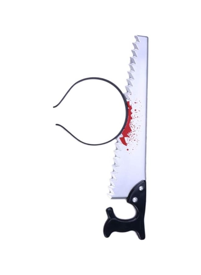 Generic Halloween Headband for Halloween Costume - Halloween Prop Fake Bloody Axe Knife Scary Cosplay Costume for Halloween Headwear  - Image 1