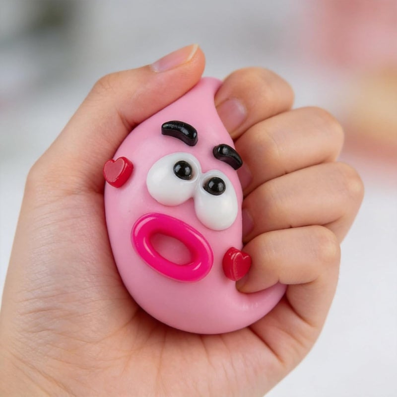 Smushers Squishies Slow Rising Stress Ball - Pink - Image 3