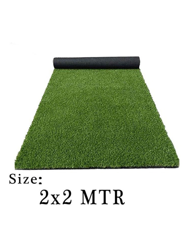 FFD Artificial Grass Carpet for Home & Outdoor | Fake Grass Mat for Gardens, Yards, Balcony & Lawn Decor 2 x 2 Meters - Image 2