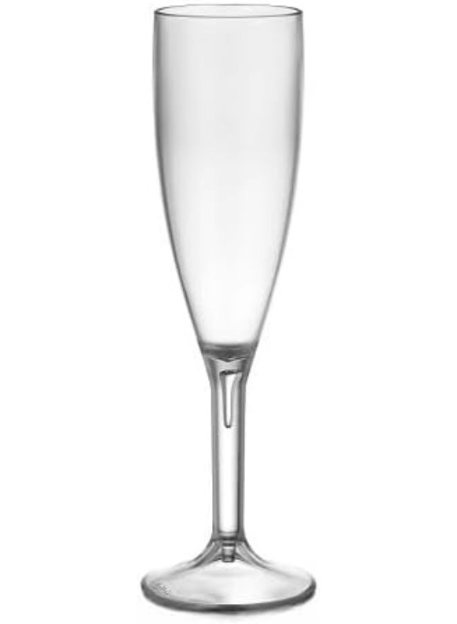 GastroPlast كأس شمبانيا فلوت 183 مل - زجاجات بولي كربونات لتناول الطعام الأنيق - Image 1