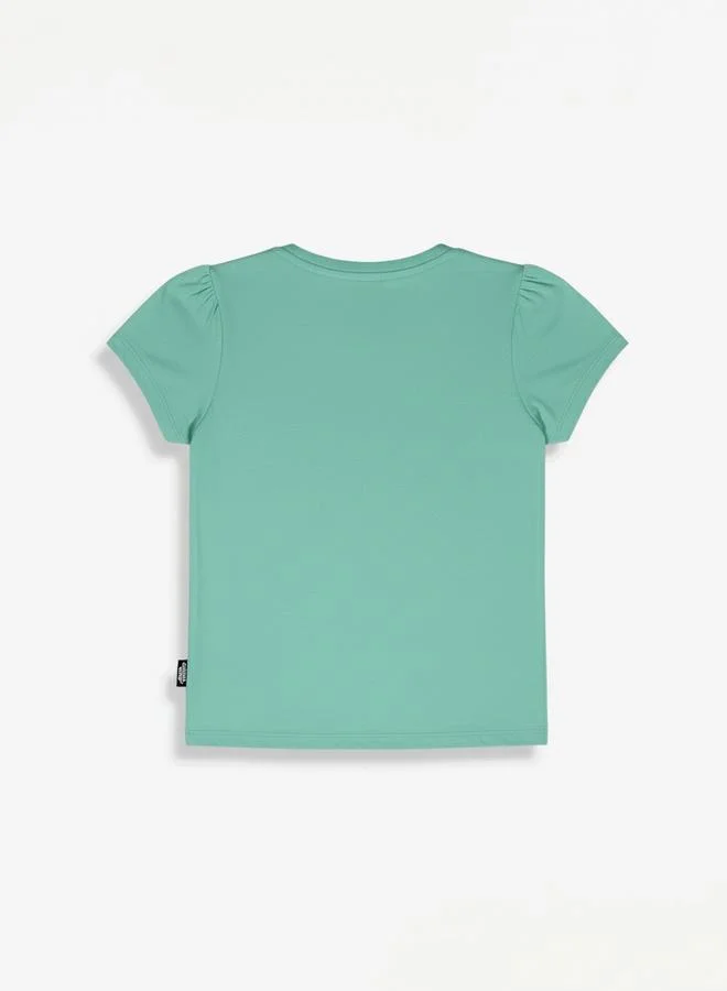 Looney Tunes Graphic Print Round Neck Fashion T-shirt