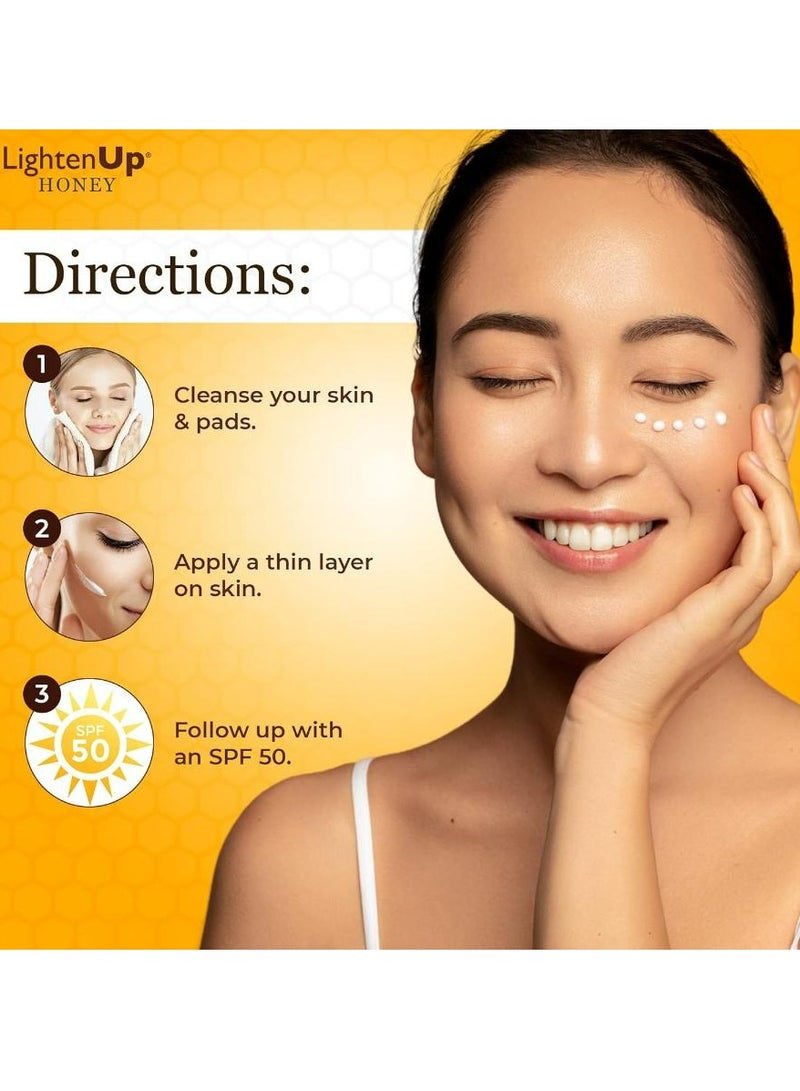 LIGHTENUP Honey Turmeric Face Cream 100 ML - Image 4