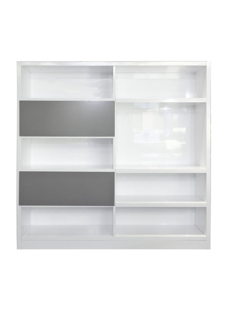 HUIMEI BG-9954 Office File Cabinet Glossy White Color  - Image 1