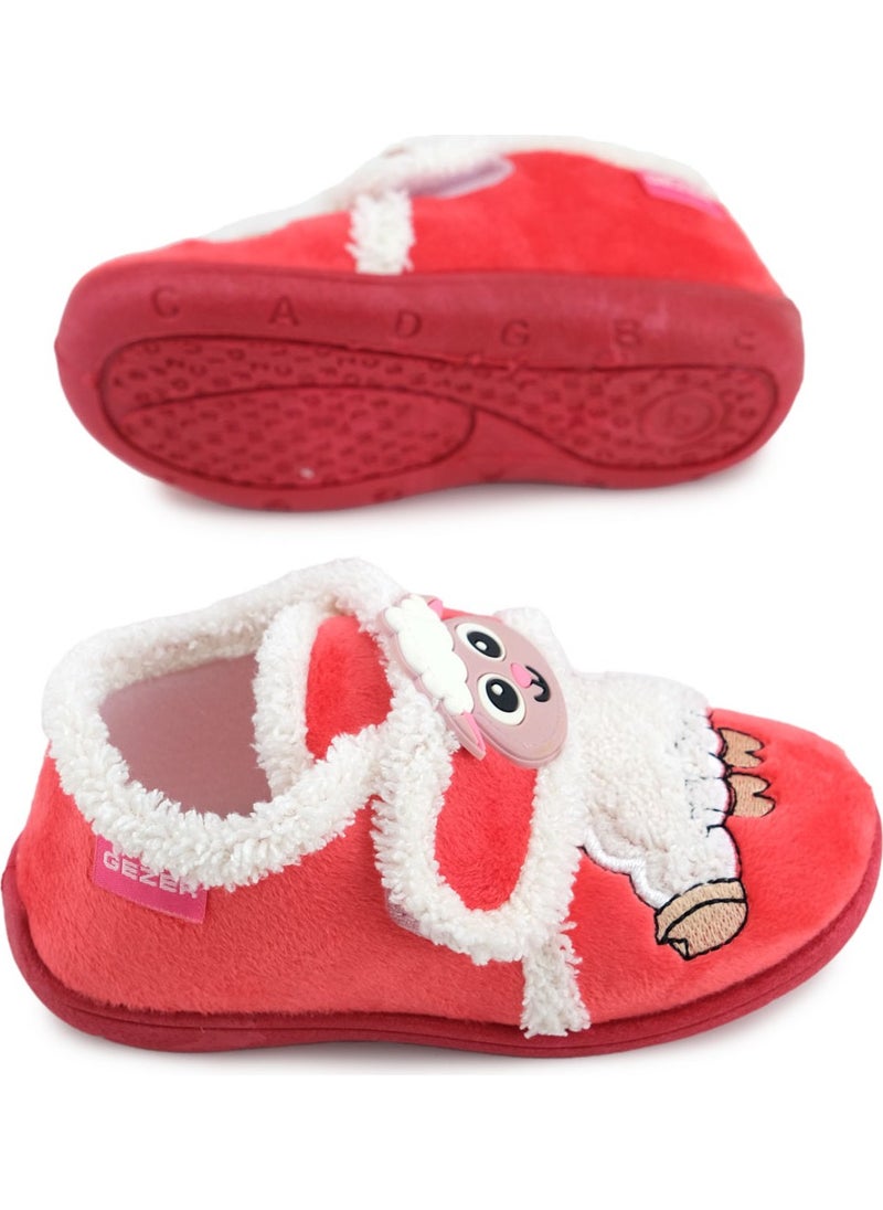 Gezer - Winter Velcro Adjustable Comfortable Insole Girls Slipper Shoes - Image 1