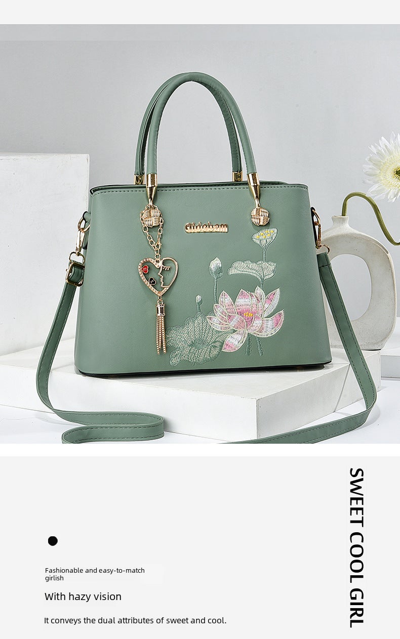 New Large Capacity Women'S Bag Handbag Fashion Casual Shoulder Crossbody Bag All-Match Simple Lightweight Mother Bag - Image 3