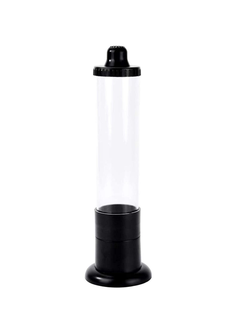 Excefore Incubator, Shrimp Egg Incubator Brine Hatchery Kit Plastic Incubation Tube Fish Tank Aquarium Equipment, for Aquarium Brine Shrimp Eggs, Black - Image 1