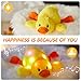 Glow Guards 12 Musical Light Up Yellow Duck Stuffed Animal LED Glowing Singing Soft Plush Toy Pillow Night Lullaby Holiday Birthday Childrens Day Gifts for Toddler Kids - Image 3
